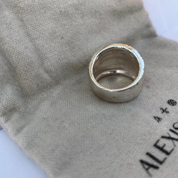 Alexis Bittar Silver Encrusted Ring - Picture 4 of 4